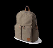 Khaki Beige Field Backpack