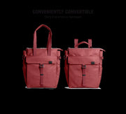 Red Clay Pole Convertible Totepack