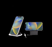 Angle MagSafe Wallet Stand & Magnetic Wireless Battery Pack - Combo
