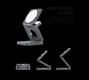 Max Foldaway 3-In-1 Magnetic MagSafe Wireless Charger