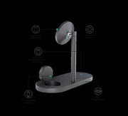 Max 3-In-1 Magnetic Wireless Charger 30W