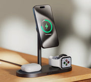 Max 3-In-1 Magnetic Wireless Charger 30W