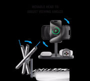 Max 3-In-1 Magnetic Wireless Charger 30W