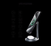 Max 2-In-1 Magnetic Wireless Charger 18W