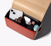 Terracotta Red - Sol Box Shoulder Bag