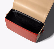 Terracotta Red - Sol Box Shoulder Bag