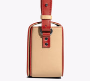 Terracotta Red - Sol Box Shoulder Bag