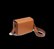 Tan - Sol Box Shoulder Bag