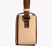 Walnut Brown - Sol Box Shoulder Bag