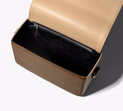 Walnut Brown - Sol Box Shoulder Bag
