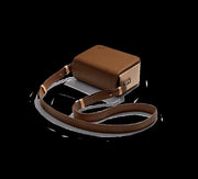Walnut Brown - Sol Box Shoulder Bag