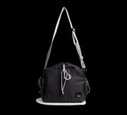 Carbon Black Pass Satchel Bag