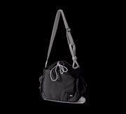 Carbon Black Pass Satchel Bag