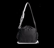 Carbon Black Pass Satchel Bag