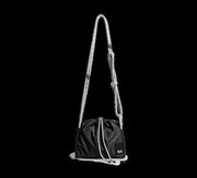 Carbon Black Court Crossbody Bag