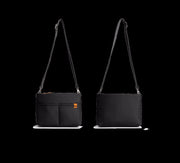 Carbon Black Retreat Crossbody Bag