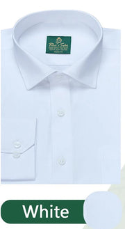 Reid & Taylor CVC Herringbone Shirt