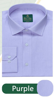 Reid & Taylor CVC Herringbone Shirt