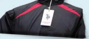 USPA Windcheater Jacket Black with Red.1