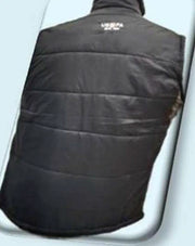 USPA Quilted Jacket Sleeveless Black.1