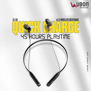 Ubon Quick Charge CL-50 Wireless Neckband