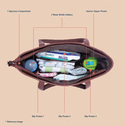 Bidri Kaiser Diaper Bag
