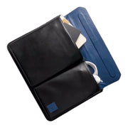 Black-Blue Urban Tech Brief Bag - Large