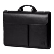 Black-Blue Urban Tech Brief Bag - Large