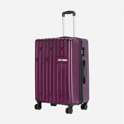 Safari Cargo Neo Magenta Purple Trolley Bag with TSA lock and Dual Wheels