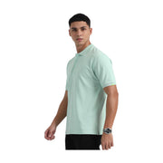 Caslay Organic Cotton Polo T-shirt Jade Green