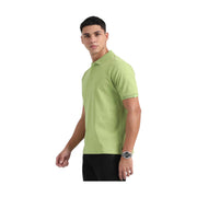 Caslay Organic Cotton Polo T-shirt Olive Green