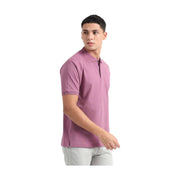 Caslay Organic Cotton Polo T-shirt Purple