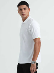 Caslay Organic Cotton Polo T-shirt White.1