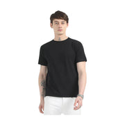 Caslay Organic Crew Neck T-shirt Black