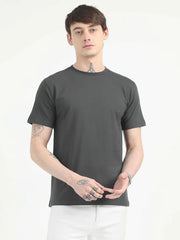 Caslay Organic Crew Neck T-shirt Grey.3
