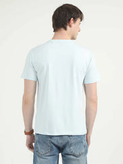 Caslay Organic Crew Neck T-shirt Ice Water.3