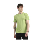 Caslay Organic Crew Neck T-shirt Olive Green