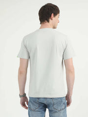 Caslay Organic Crew Neck T-shirt Stom Grey.2