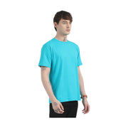 Caslay Organic Crew Neck T-shirt Teal