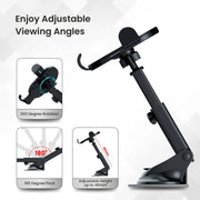 Clamp M3 with Adjustable Height 360° Rotation Mobile Stand