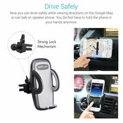 CLAMP X 360° Rotation, AC Vent Mount Mobile Holder