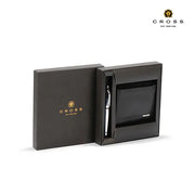 Cross Wallet With Luxury Agenda Pen