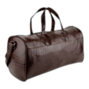 DUB 02: Duffle Bag Croc Brown