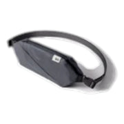 Dark Grey Flare Fanny Pack