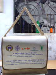 Eco Friendly Jute Messenger Bag Design No 7
