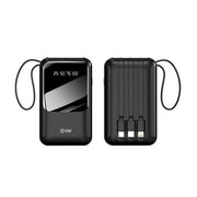 EVM 10000mAh Black Encase Mini Power bank EK1206