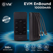 EVM EnBound 10000mAh Black Powerbank EKT-424