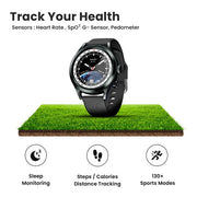 EVM EnVoke Black Smart Watch EK1235