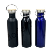 Steel Water Bottle With Wooden LID GCH 158