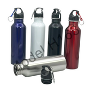 Steel Water Bottle With Hook 750ML GCH 163